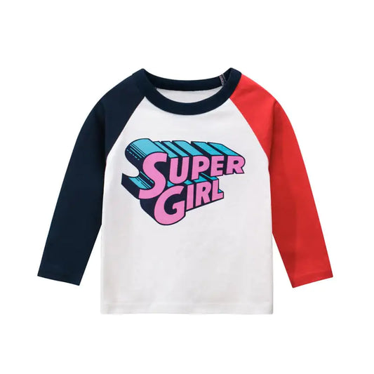 Autumn Long Sleeve T-Shirt for Girls' Children's Wear