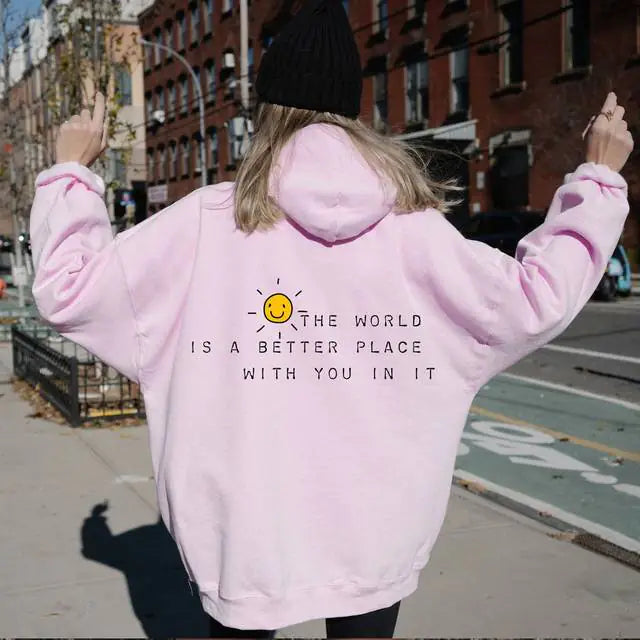 Printed Casual Hoodie for Men and Women