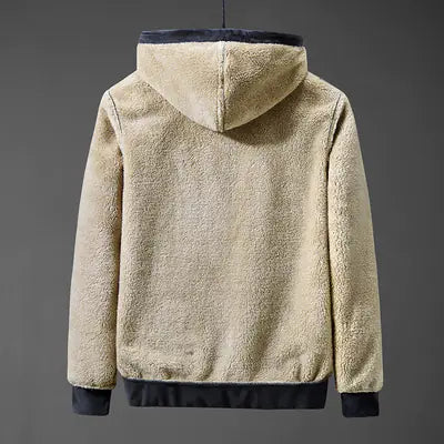 Men's Casual Hoodie Set with Fleece for Fall/Winter