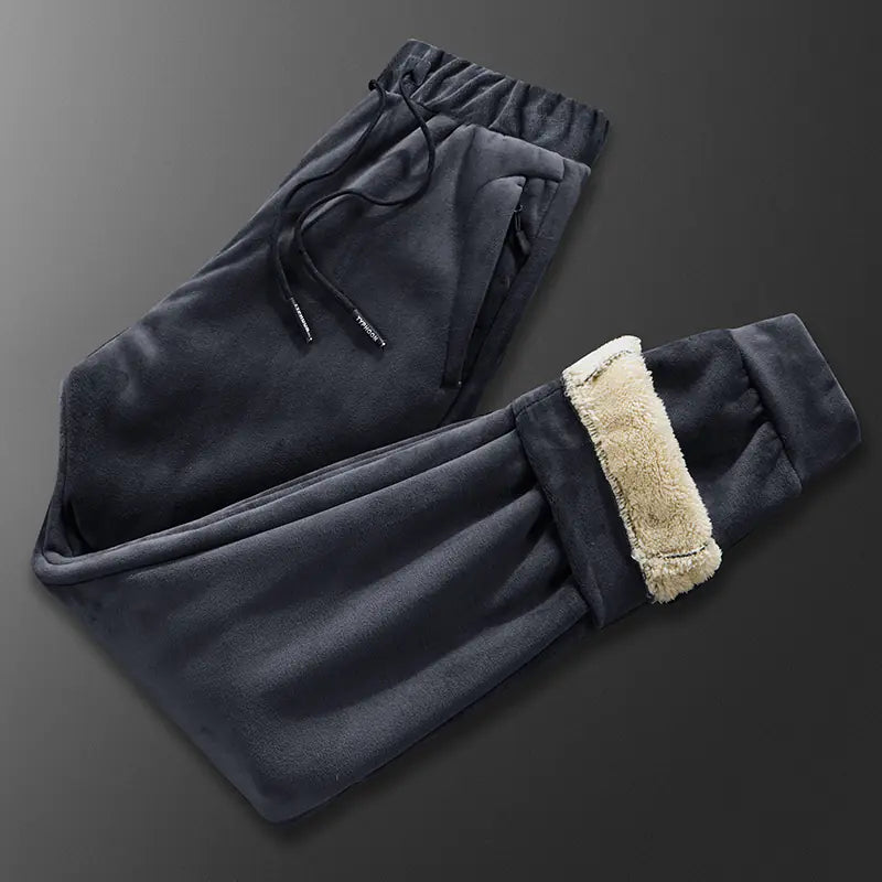 Men's Casual Hoodie Set with Fleece for Fall/Winter